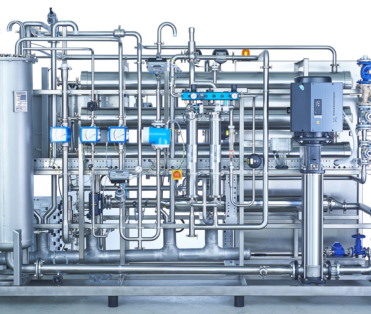 Water system. Water Purification. WFI Water. Purified Water.