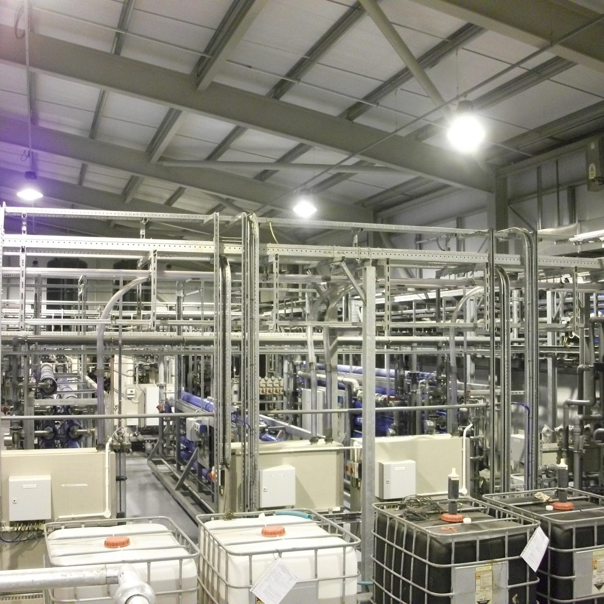 Reverse Osmosis section of plant serving a UK power station